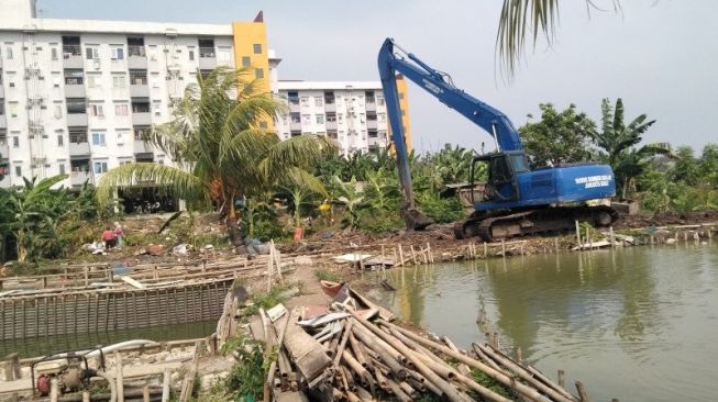 Pemkot Jakarta Barat Antisipasi Banjir di Grogol Petamburan