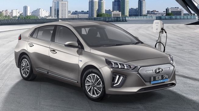 Hyundai IONIQ electric yang baru saja meluncur di Tanah Air (6/11/2020) [PT Hyundai Motors Indonesia].