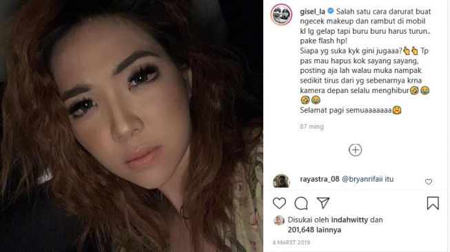 Kasus Video Syur Mirip Dirinya, Polisi Akan Panggil Gisel