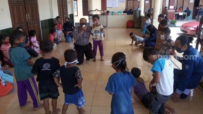 Begini Nasib Anak-anak Pengungsi Gunung Merapi di Kecamatan Dukun