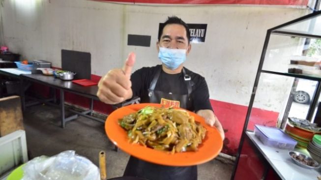 Mie Tiaw Melayu khas Pontianak. (Suara.com/Eko Susanto)