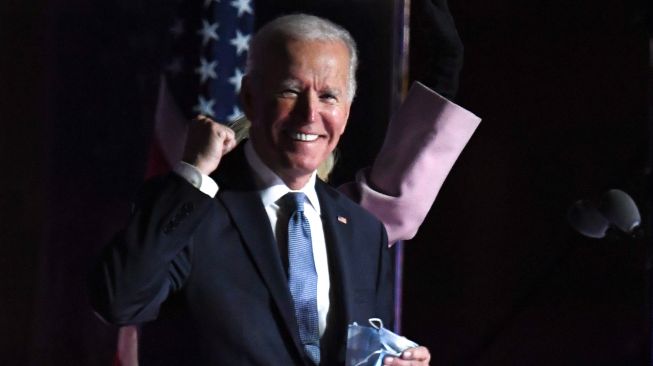 Dipastikan Menangi Suara Elektoral, Joe Biden: Demokrasi Menang!
