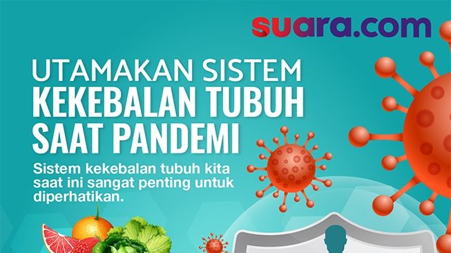 INFOGRAFIS: Utamakan Sistem Kekebalan Tubuh Saat Pandemi