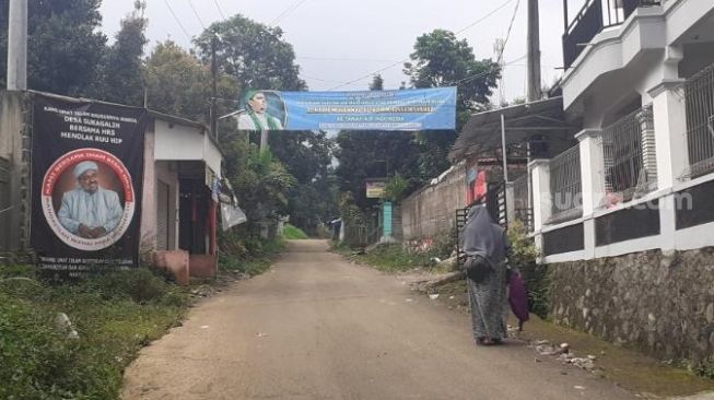 Suasana Ponpes Megamendung Bogor yang Rencananya Dikunjungi Habib Rizieq