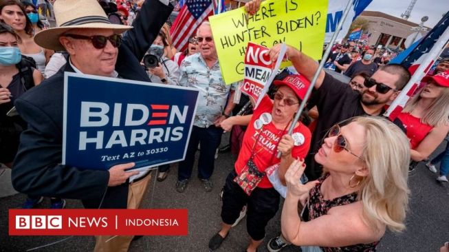 Negara Terbelah dan Keluarga Terpecah di Tengah Persaingan Trump-Biden