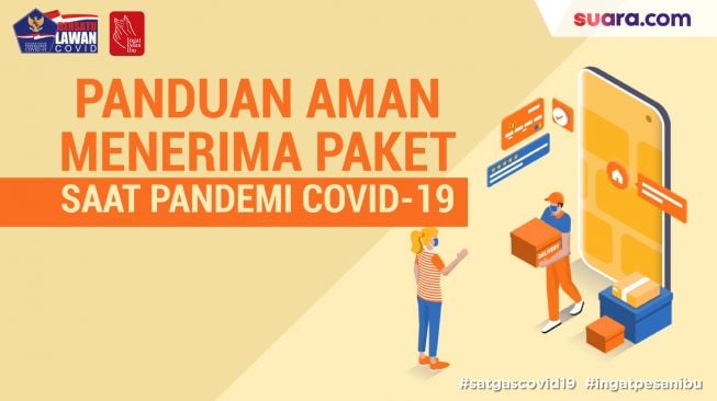 Videografis: Cara Aman Menerima Paket saat Pandemi Covid-19