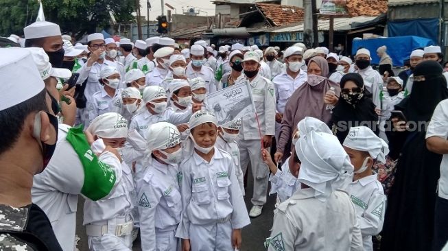 FPI Sukabumi: Suasana Penyambutan Habib Rizieq seperti di Mina