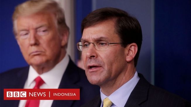 Mengapa Trump Pecat Menhan Saat Masa Kekuasaannya Tinggal 72 Hari Lagi