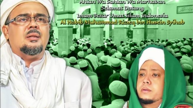 Ucapan selamat datang dari Ketua FPi Sumatera Selatan [Jepretan Instagram]