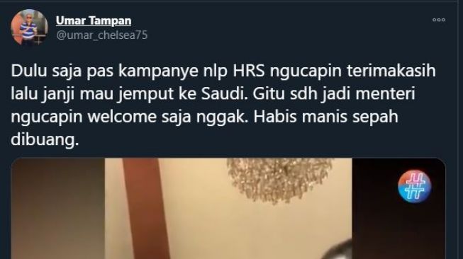 Prabowo telepon Habib Rizieq. (Twitter/@umar_chelsea75)