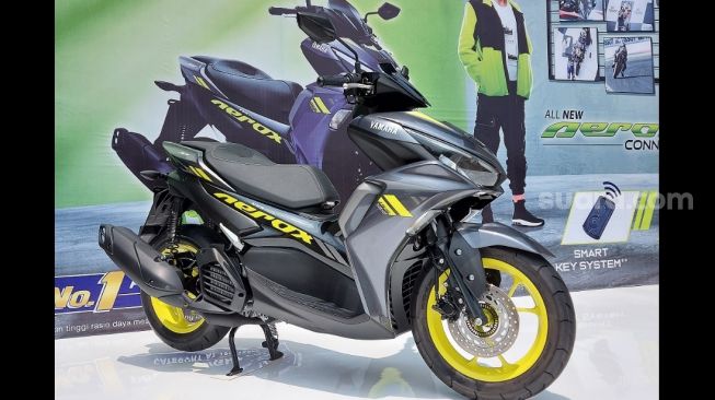 Yamaha All New AEROX 155 Connected [Suara.com/Manuel Jeghesta Nainggolan].