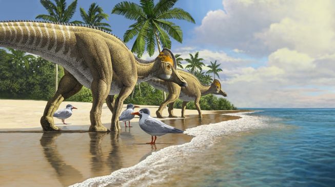 Fosil Ini Ungkap Fakta Dinosaurus Bisa Menyebrangi Lautan
