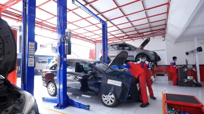 Bengkel Astra Otoservice di Kelapa Gading, Jakata Utara.  Sebagai ilustrasi [Antara]