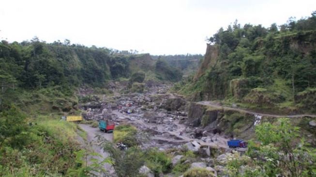 Merapi Siaga, Aktivitas Pertambangan di Kali Woro Klaten Setop Dulu