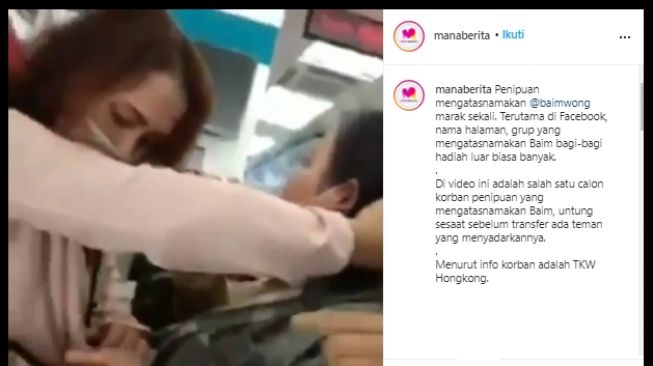 Heboh Wanita Nyaris Jadi Korban Penipuan Oknum Atas Nama Baim Wong