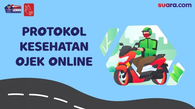 Videografis: Protokol Kesehatan Ojek Online