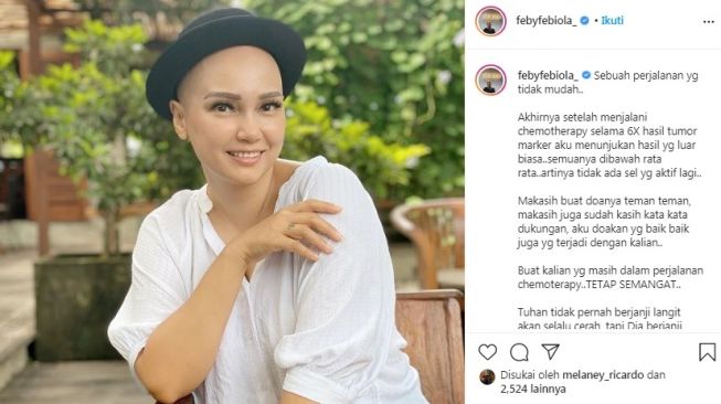 Profil Feby Febiola, Artis yang Terkena Kanker Ovarium