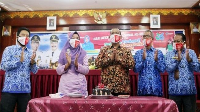 Pemko Pariaman Ikuti Peringatan HKN ke-56 secara Virtual