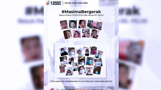 Tagar Masima Bergerak Bangkitkan Semangat Pasien Covid-19