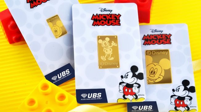 Gemas, UBS Gold Rilis Logam Mulia Edisi Disney