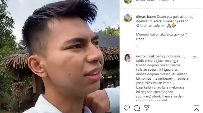 Jadi Host di Acara Pernikahan Sule, Dimas "Kembaran" Raffi Ahmad Deg-degan