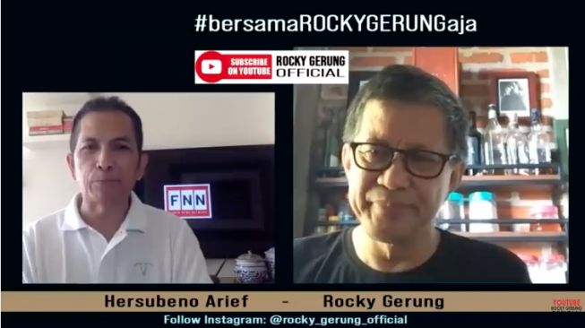 Kabar Fadjorel Rachman Dipecat, Rocky Gerung: Sekadar Dipertahankan