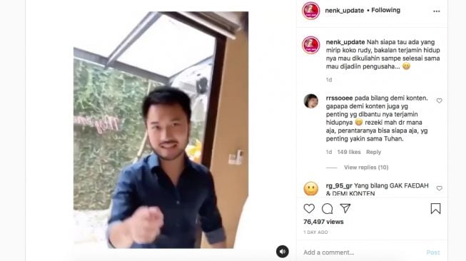 Tiru Raffi Ahmad, Rudy Salim Cari Kembaran Dijanjikan Jadi Pengusaha Sukses