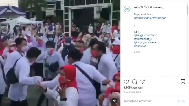 Video Viral Pegawai Dinkes Goyang Abai Protokol Kesehatan: Itu Spontan