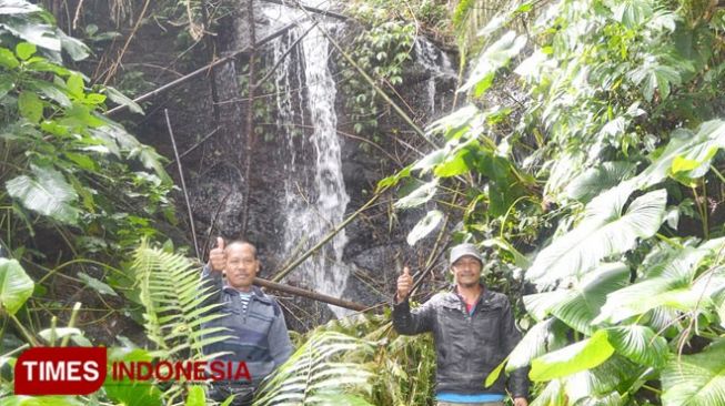Cinta Kasih Waterfall an Untouched Place with Hundreds Beauty