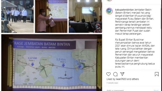 Proyek Jembatan Batam-Bintan Bakal Ditawarkan Swasta Tahun Ini