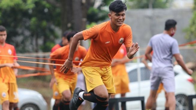 Penyerang muda Persija Jakarta, Sutan Zico. [dok. Persija Jakarta]