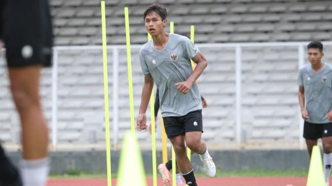 Pemain muda Persija Jakarta yang kini ikut training camp (TC) Timnas Indonesia U-19, Alfriyanto Nico Saputro (dok. Persija).