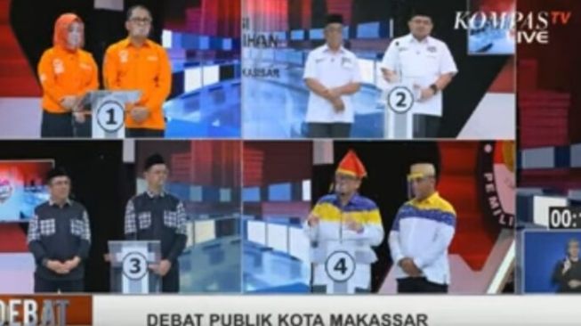 Debat Pilkada Makassar Kedua, Appi-Rahman: Adu Gagasan, Bukan Adu Otot