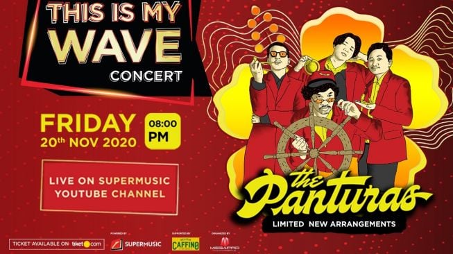 The Panturas akan tampil di This My Wave Concert. 