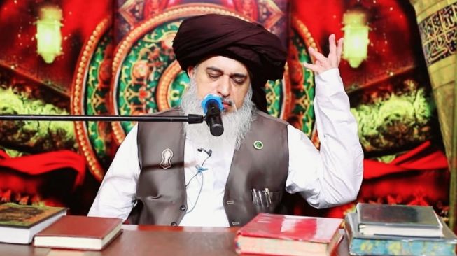 Khadim Hussain Rizvi meninggal dunia.[Twitter]