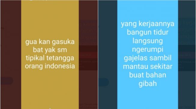 Viral Tips Mengatasi Tetangga Hobi Gosip, Diam-Diam Tapi Menohok