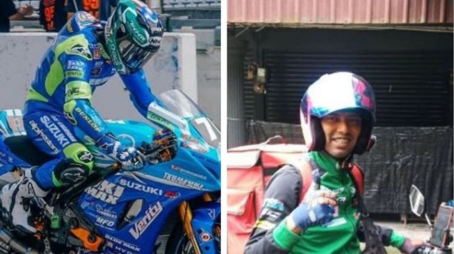 Kisah Eks Pebalap Moto2, Tak Malu Banting Setir Jadi Pengantar Ayam Geprek