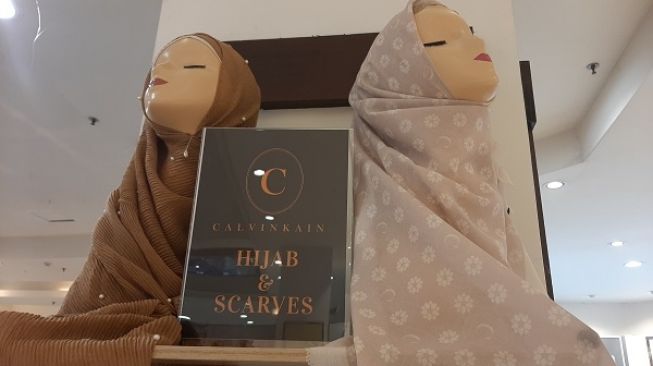 Calvin Kain, Brand Hijab Lokal Gelar Bazaar di 3 Mal di Jakarta