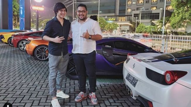 Dimas Prasetyahani bersama Kevin Aprilio. (Instagram/@dimas_prasetyahani)