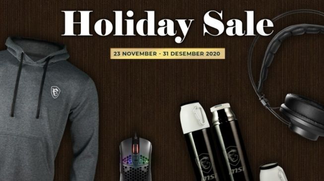 Berbagai hadiah dalam promo Holiday Sale. (Dok : MSI) 