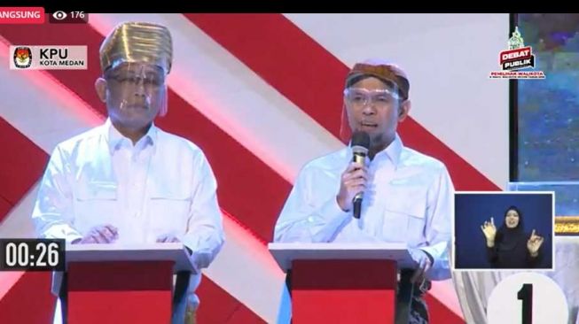 Debat Kedua Pilkada Medan, Akhyar Skakmat Bobby Soal Anggaran Rp 30 Triliun