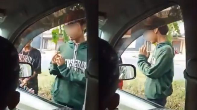 Viral Video Pengamen Gagal 'Manggung', Sosok di Mobil Bikin Salah Fokus