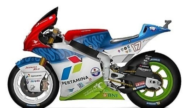 Livery Mandalika Racng Team. (Instagram)