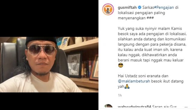 Disindir Ustaz Maaher, Gus Miftah Undang Ikut Pengajian ke Lokalisasi