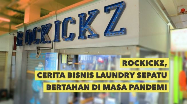 Bisnis Laundry Sepatu Bertahan di Tengah Pandemi