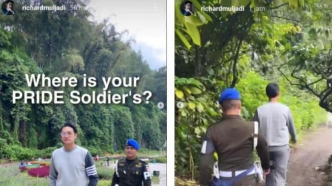 Richard Muljadi Posting Foto Liburan Dikawal POM TNI, Puspom AD Buka Suara