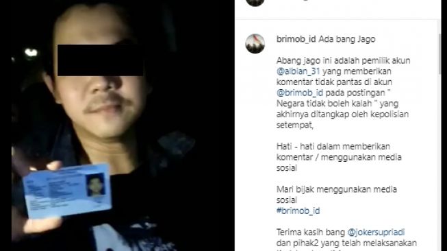 Viral Aksi 'Abang Jago' Pemuda di Bogor Sebut Brimob Kacung Cina