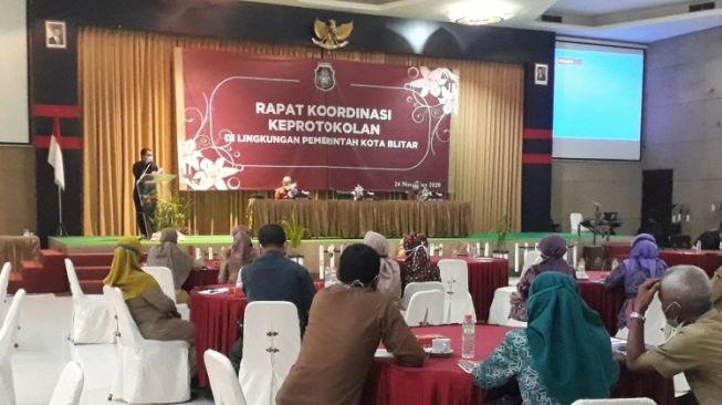 Pemkot Blitar Gelar Koordinasi Keprotokoleran
