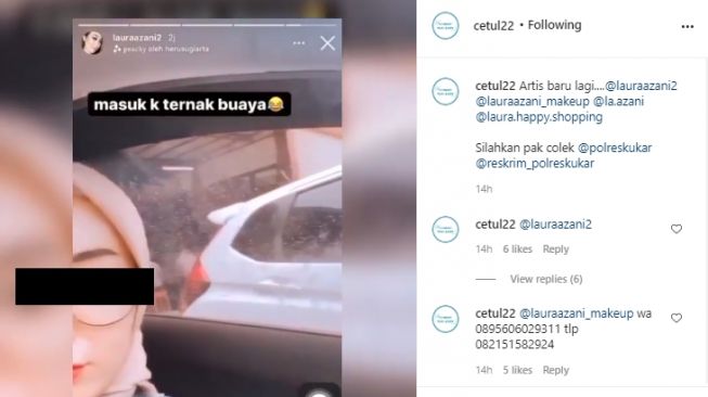 Heboh Video Perempuan Sebut Kantor Polisi Sebagai Peternakan Buaya