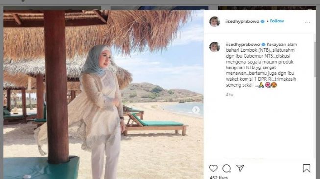 Menilik Liburan Iis Rosita, Istri Edhy Prabowo yang Sempat Diamankan KPK